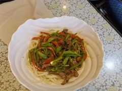 尖椒肉丝清拌面-文三里屯面馆(三里屯店)