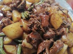 四季豆土豆烧鸡-健鑫张记老城鳝鱼庄