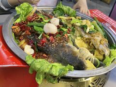 -集草轩·重庆麻辣烤鱼(西湖道店)