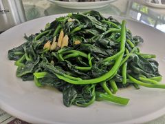 蒜蓉炒潺菜-乐兴海鲜餐厅