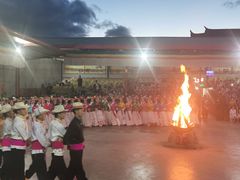 -摩梭传统篝火晚会
