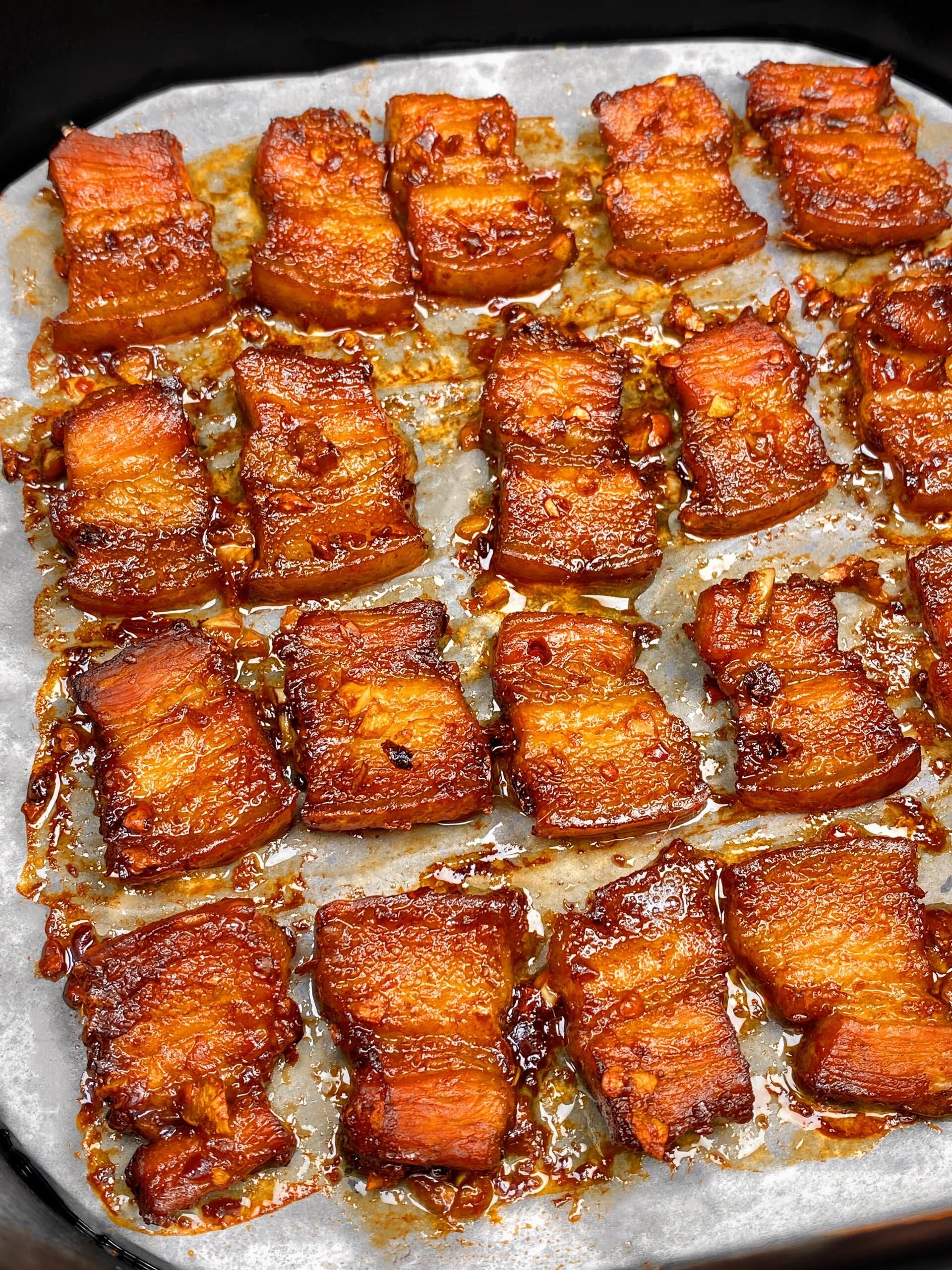 空气炸锅烤五花肉,赶紧试试