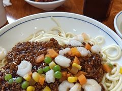 虾仁炸酱面-奎元馆.百年奎元.非遗传承(西湖边的解放路店)