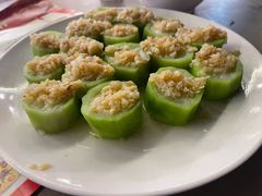 蒜蓉蒸丝瓜-渔·海鲜餐厅（东澳可域度假村内）南沙湾沙滩店