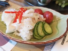 生拌繡球菌（梅子甜醋汁）-赤坂亭·M9和牛烧肉·铁板烧(合肥万象城店)