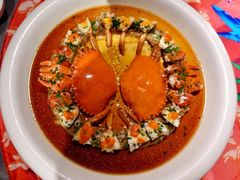 糟骨头黑豚肉碎蒸膏蟹-上海滩餐厅(BFC外滩金融中心店)