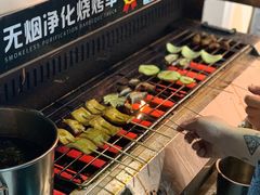 自助取餐区-野火鲜货烧烤(河边小院店)