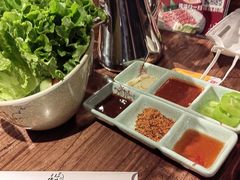 -明洞阿姨·韩式酱蟹烤肉·创意料理(三元桥店)