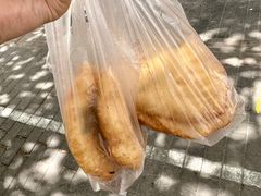 素韭菜馅饼-老方子馅饼粥(台东店)