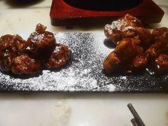 雪花糖醋里脊-绿茶餐厅(松江万达店)