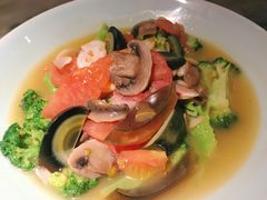 吴韵上汤西兰花-绿茶餐厅(昌平悦荟店)