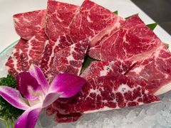 雪花两拼-红沃鳗鱼黑牛烤肉店(不老街店)
