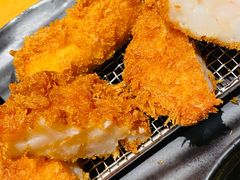 鲜虾贝柱排&蟹肉可乐饼-胜博殿日式炸猪排(西红门店)