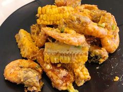 金沙黑南瓜焗虾-港丽餐厅(高德置地店)
