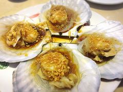蒜蓉粉丝蒸扇贝-天津乾毓德饭庄·清真传统炒菜·海鲜烧烤(咸阳路店)