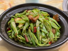 砂煲四季豆-李师傅脆肚(梅林店)