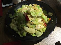 板筋炒大头菜-叶派龙虾•招牌香辣蟹·海鲜(中海国际店)