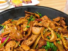铁板烧烤羊肉-西贝(宁波天一国购店)