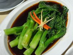 白灼广东芥兰-香港池仔记肠粉王(博多新记襄阳南路店)