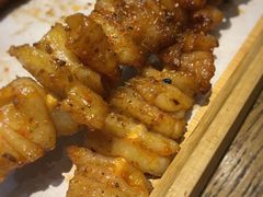 烤鸡皮-潮庭·大连海鲜·炭火烧烤·扇贝王(大连店)