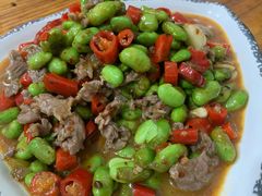 毛豆炒牛肉-小口味