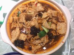 杂菌脆皮豆腐-华盛园卷子王农家菜水库鱼