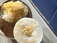 -椰爺爺·椰子冻砵仔糕