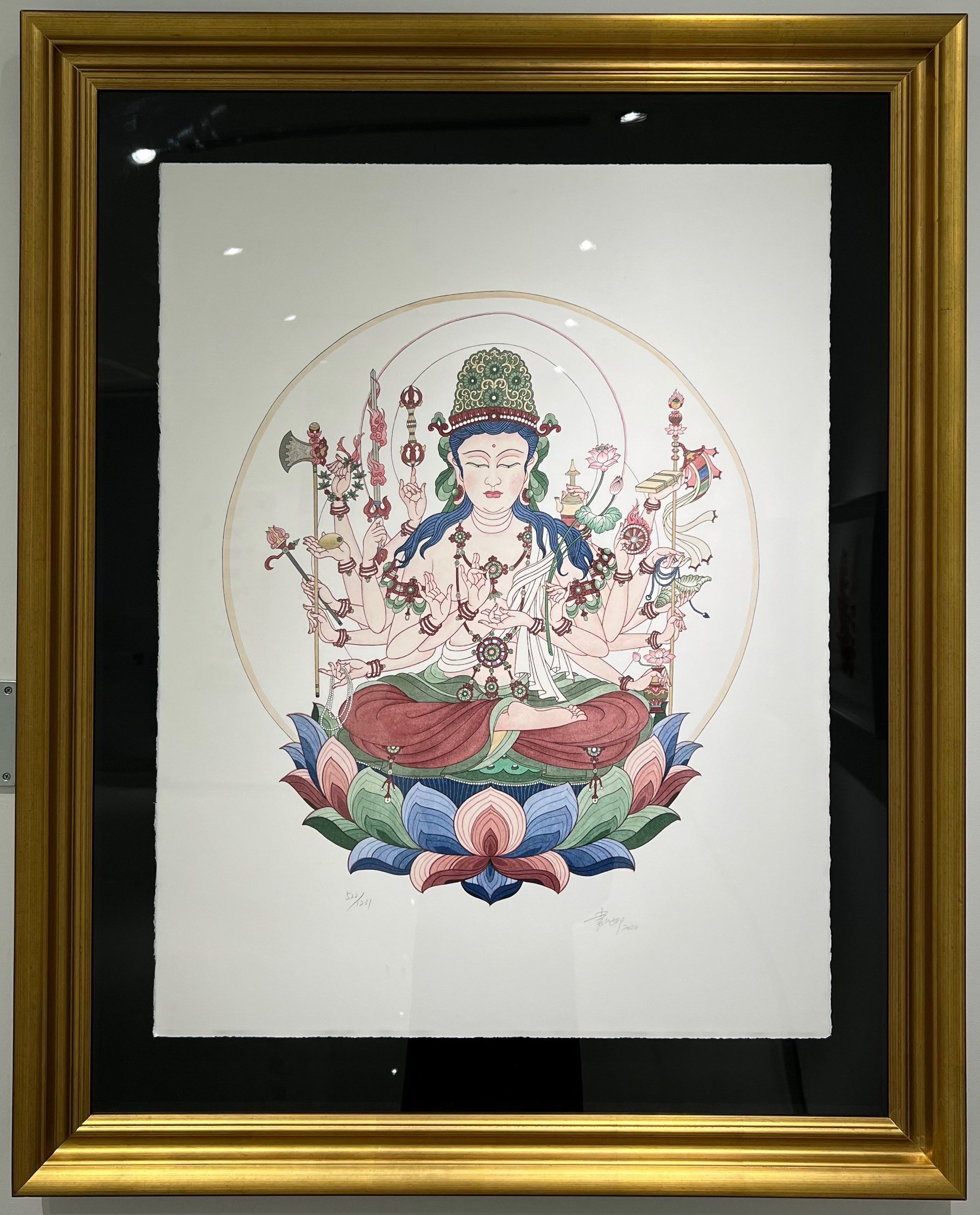 美克洞学馆一一常沙娜版画作品展