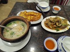 象拔蚌扇贝粥-适口餐厅砂锅粥(公信路总店)