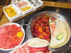 大骨汤鸳鸯锅-蓉城老院十年老火锅(中南店)