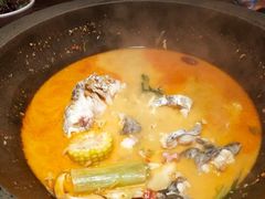 高山辣笋汤底-咕嘟草帽鱼·牛奶一样的鲜鱼汤(包河万达广场创始店)