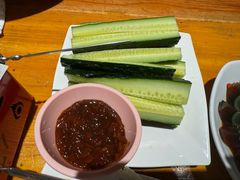 黄瓜蘸酱-京朋串屋·烧烤(望京西路总店)