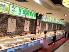 自助取餐区-众善素食(佛平五路店)