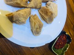 普宁炸豆干-金穗园·砂锅粥.醉鸡煲火锅(长寿路店)