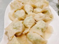 角瓜鸡蛋虾仁水饺-黄家饺子东北特色菜馆(湖滨商业街店)