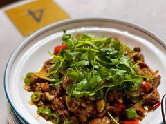 干锅黄牛肉-李东农庄(中南百草园地标店)