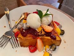 法式吐司酸奶冰霜-翠贝卡&Mama Kelly Brunch Coffee(河西店)