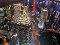 -上海环球金融中心云端足球盛典