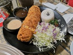 甜薯芝士卷猪排-Cafe Alice咖啡爱丽丝(奥城店)