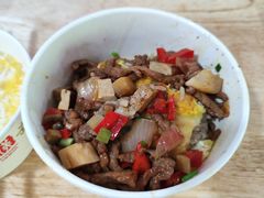 牛肉腰花二合一豆皮-周记热干面豆皮大王(桃花东街店)