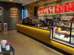 自助取餐区-星巴克(广州新粤新店)