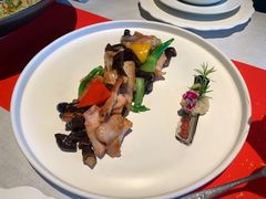 鸡枞兰度炒爽肉-馋遇江南·精致湖景雅宴(东方之门店)