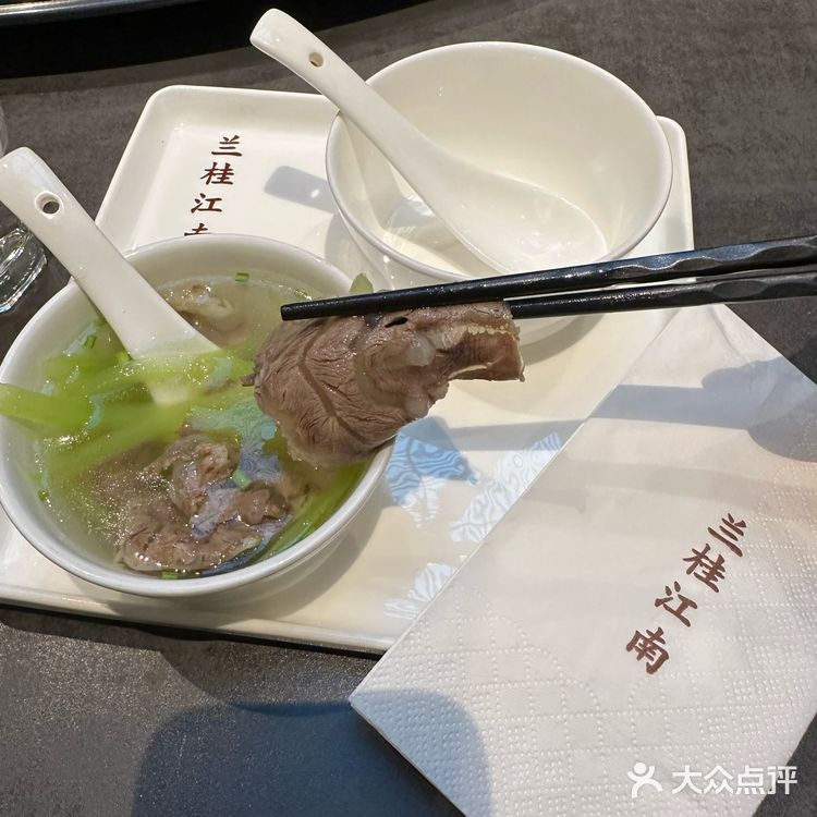 听着名字就很雅的兰桂江南精致杭帮菜