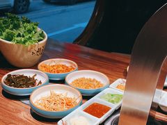 -明洞阿姨·韩式酱蟹烤肉·创意料理(三元桥店)