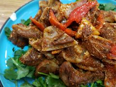 炒羊脆骨-西北朗益和穆斯林餐厅