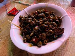 韭菜螺丝肉-小民大排档(马场角横路店)