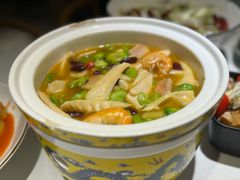 春竹笋豆瓣煮沼虾-春暖花开(西溪店)