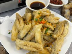 椒盐九肚鱼-凤城康记饭店
