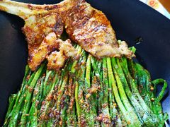 烤韭菜-眼镜哥浦江夜宵大本营