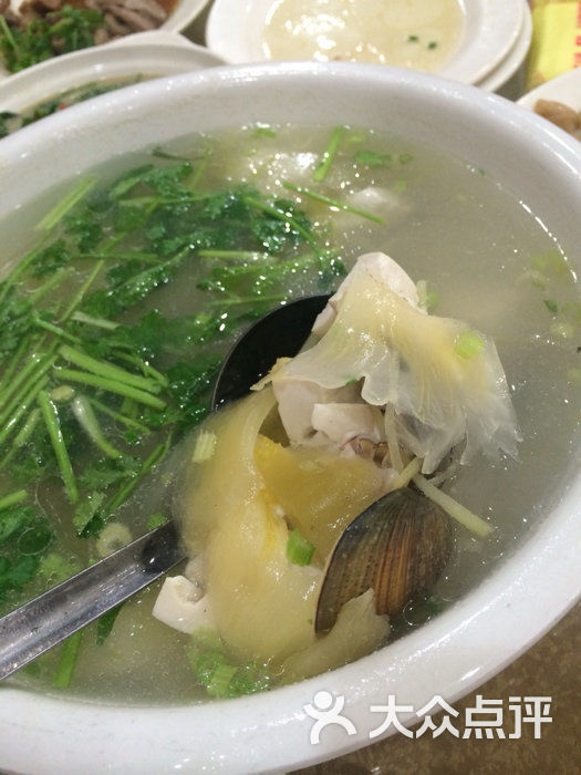 揭阳钟记小食沙白咸菜汤图片-北京粤菜馆-大众点评网